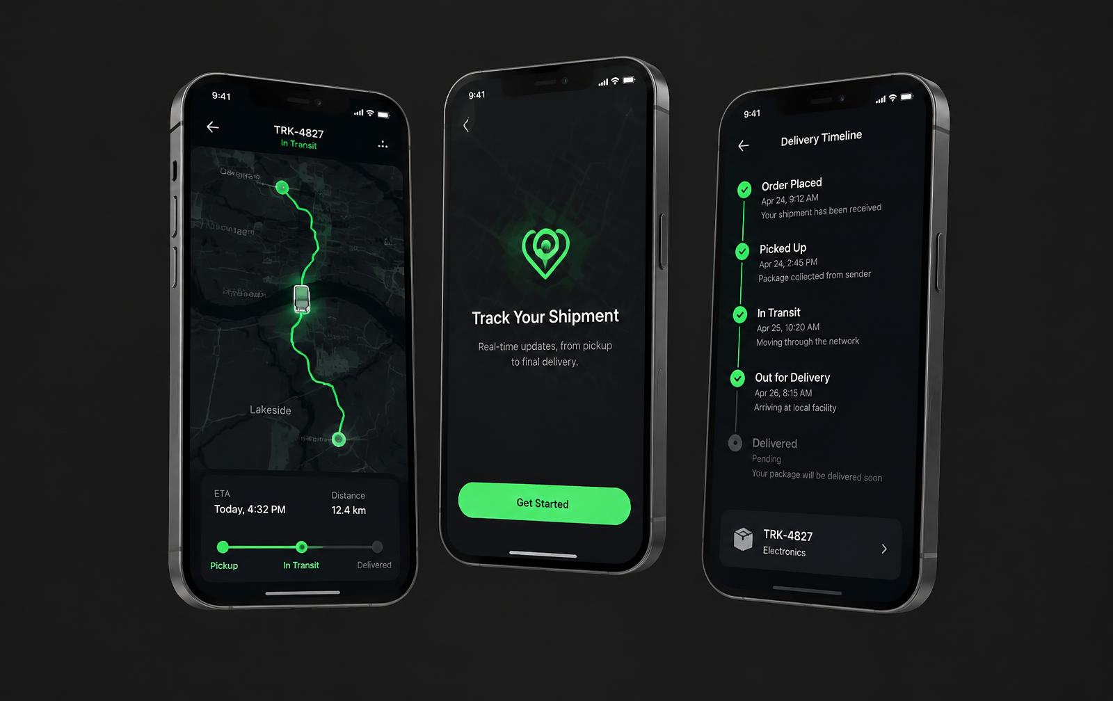 Relay — تطبيق جوال · لوجستيات